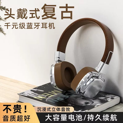 Original  Bluetooth Wireless Headphones CR-8 Retro TWS Earphone for Samsung Iphone HIFI Game Headset with Mic Earbuds