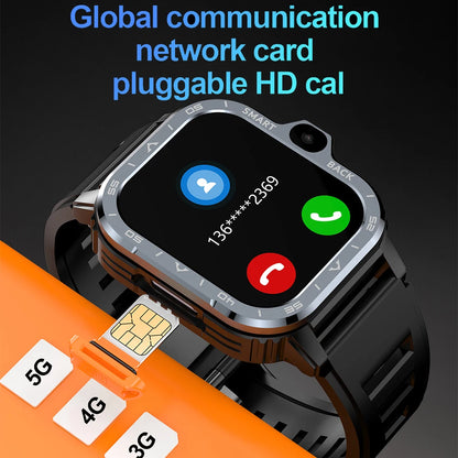 PGD Android Smart Watch Men GPS 16G/64G ROM Storage HD Dual Camera NFC 2G 4G SIM Card WIFI Wireless Fast Internet Access